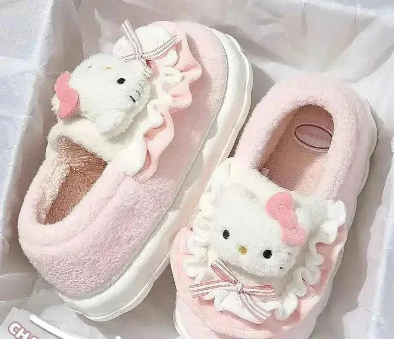 Cute Non-Slip Warm Cartoon Winter Slipper for Gift
