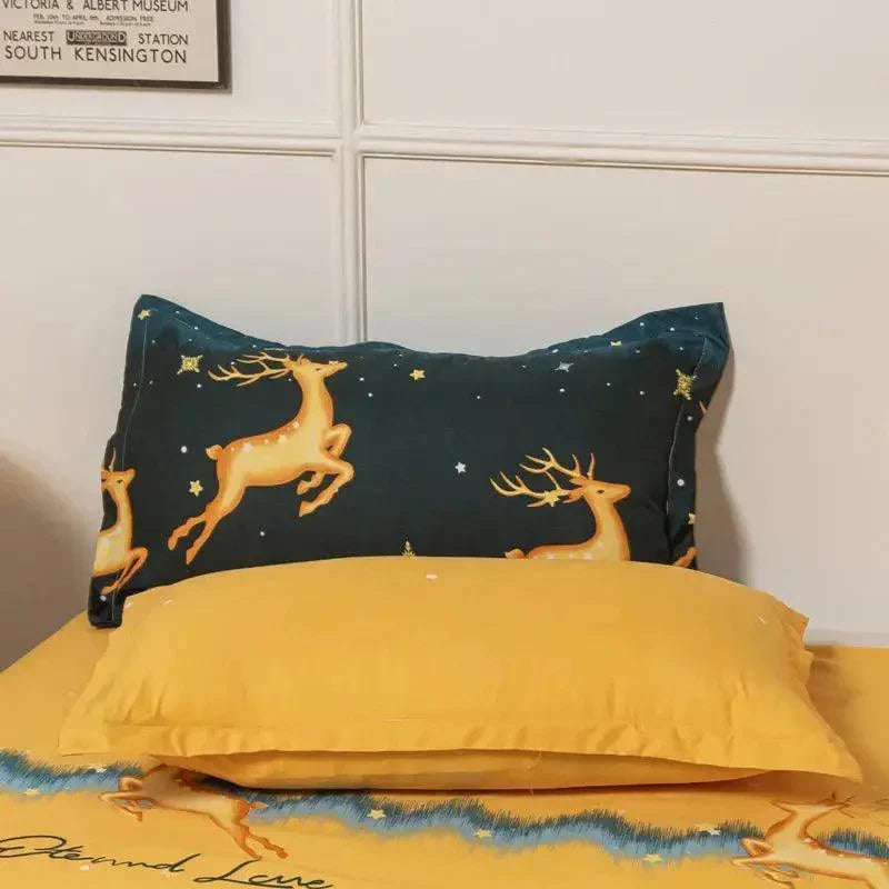 Cute Style Double Bed Sheet Set