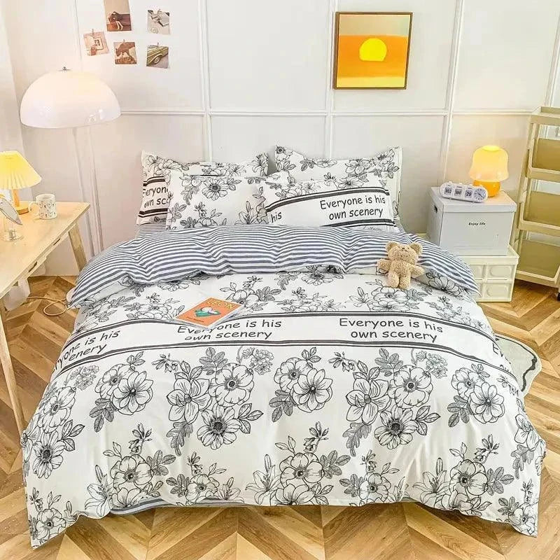 Cute Style Double Bed Sheet Set