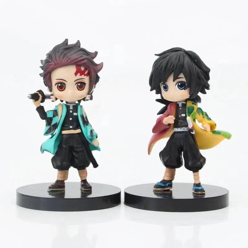 Demon Slayer Figure 6pcs Set 7.5cm Anime Figure