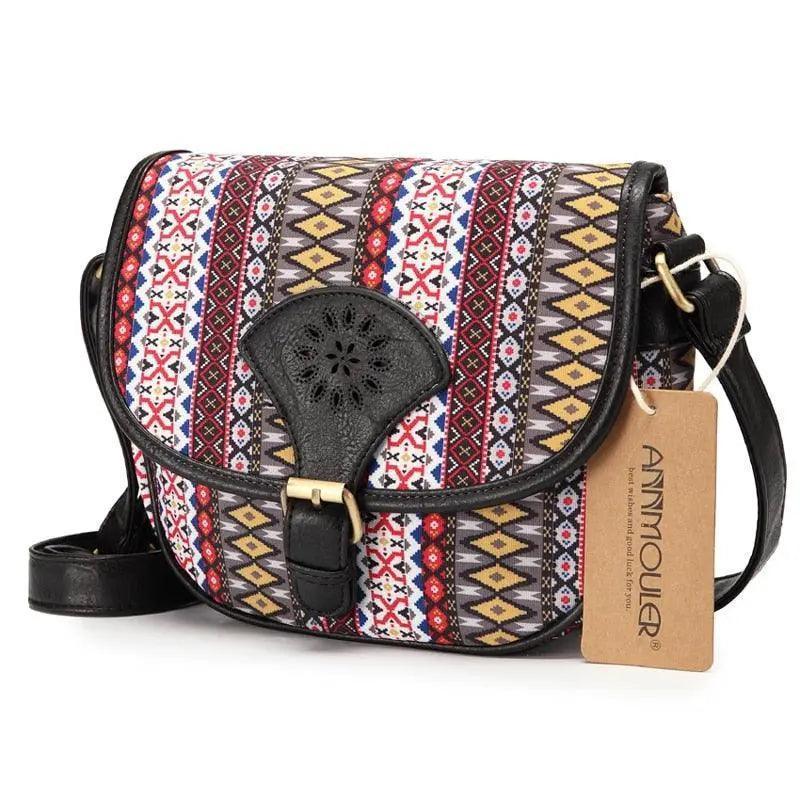 Design Women Shoulder Bag Vintage Hollow Out Crossbody Bag Pu Leather
