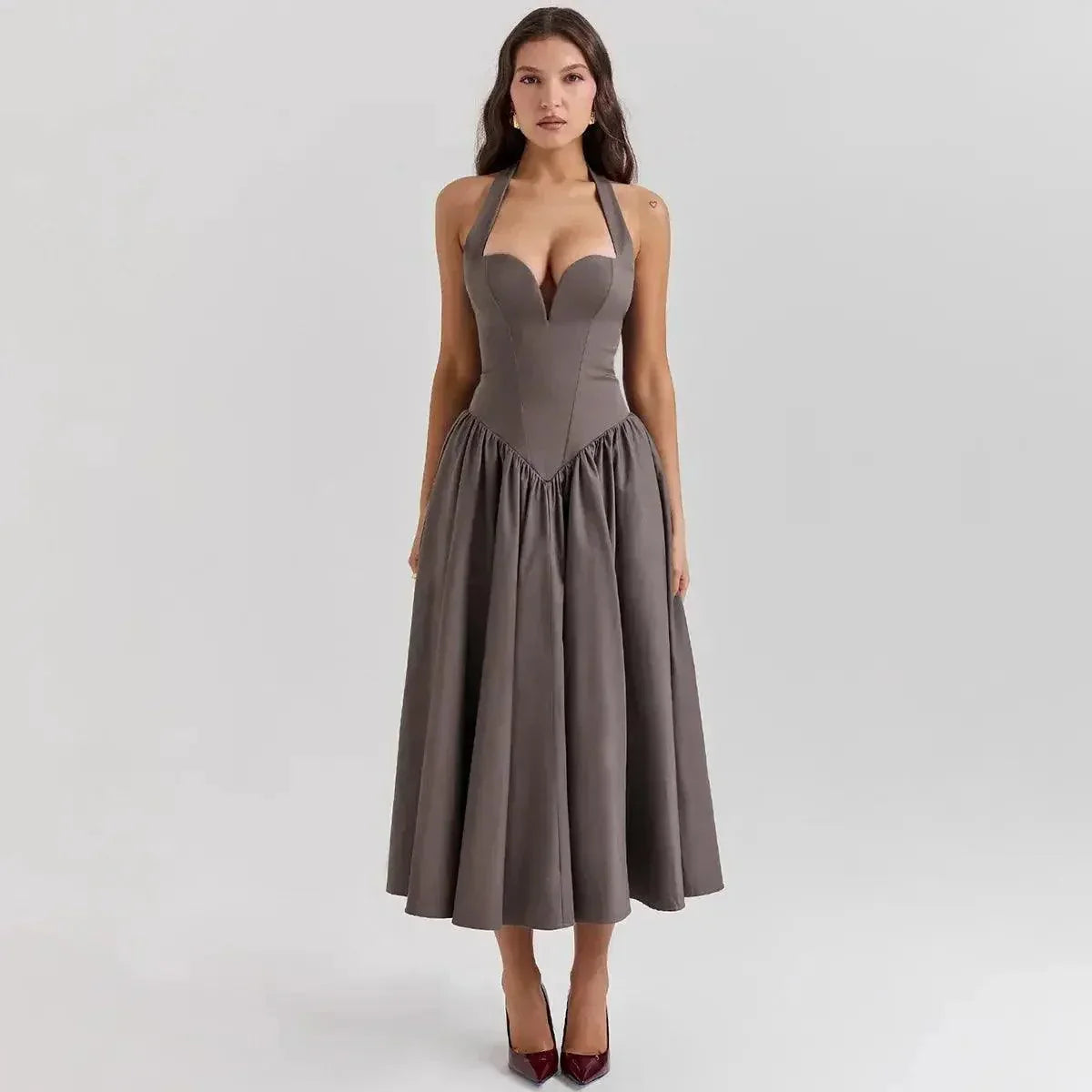 Elegant Bodycon Party Long Casual Dress