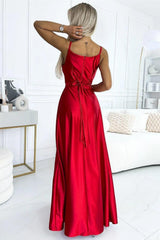 Elegant Maxi Long Satin dress