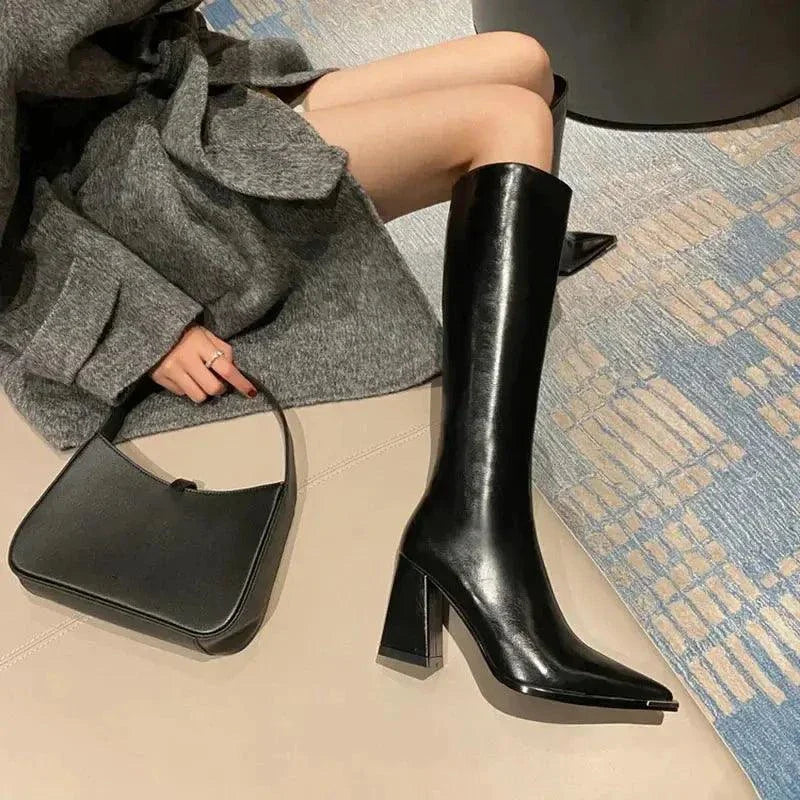 Elegant Party High Heel Shoes for Winter