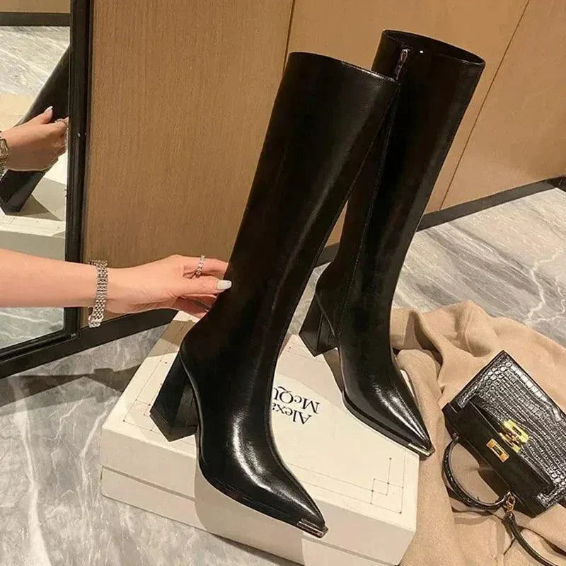 Elegant Party High Heel Shoes for Winter