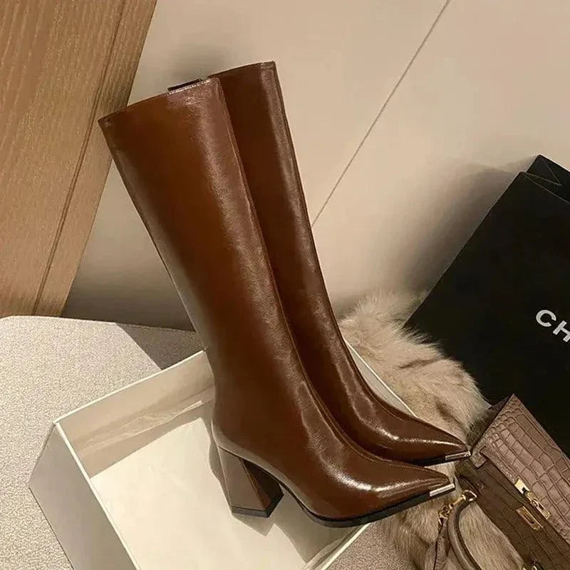 Elegant Party High Heel Shoes for Winter