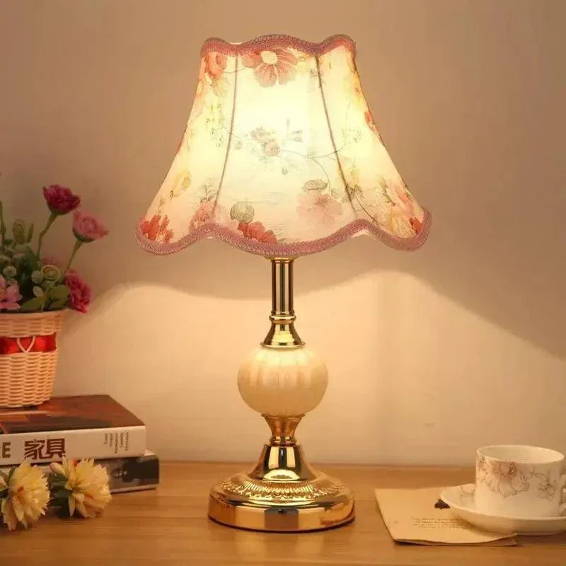 European Style Retro Classic Bedroom Bedside Lamps
