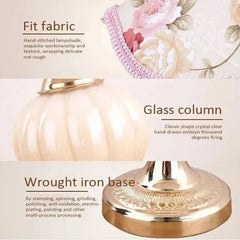 European Style Retro Classic Bedroom Bedside Lamps