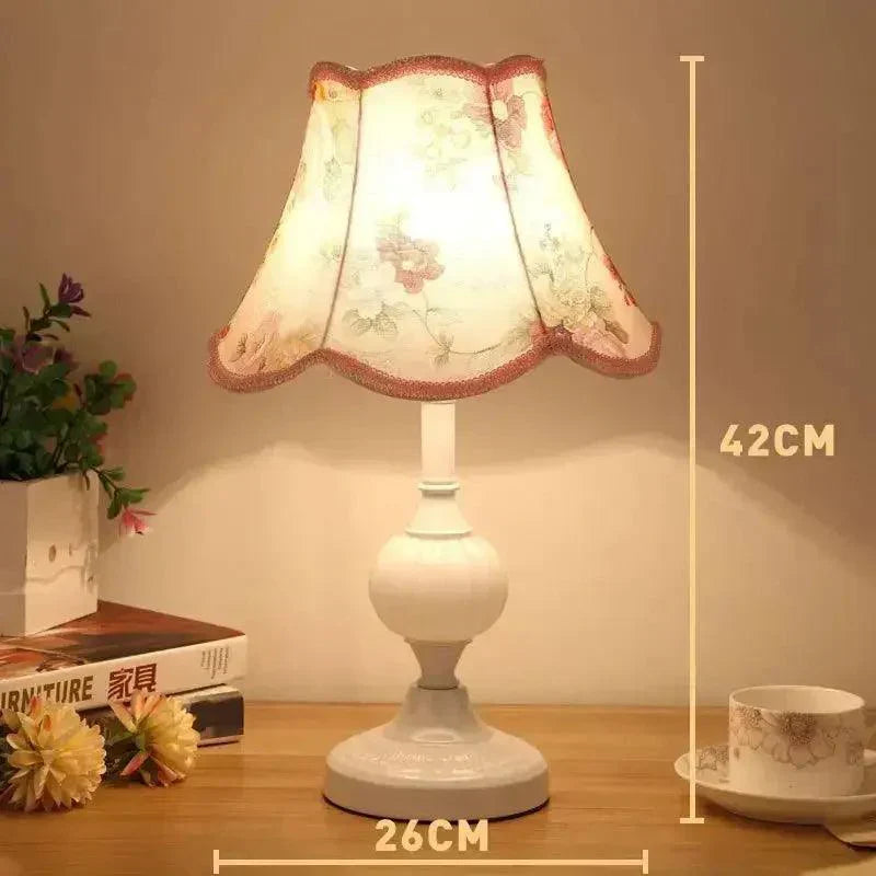 European Style Retro Classic Bedroom Bedside Lamps