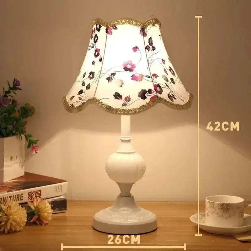 European Style Retro Classic Bedroom Bedside Lamps