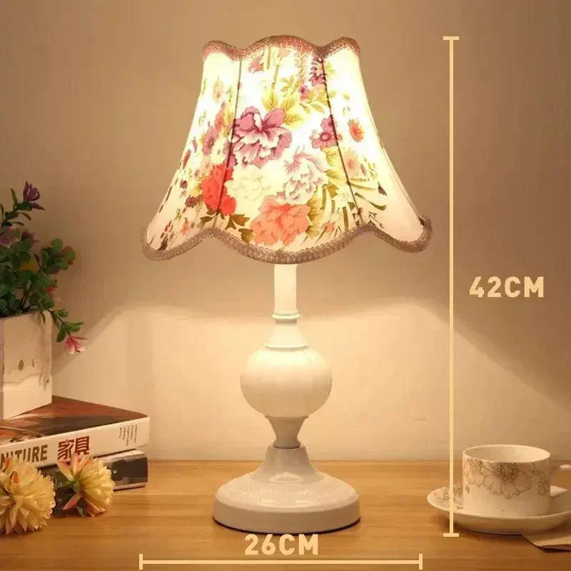 European Style Retro Classic Bedroom Bedside Lamps
