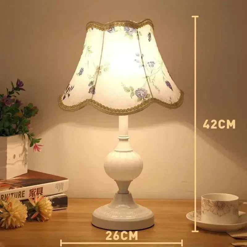 European Style Retro Classic Bedroom Bedside Lamps