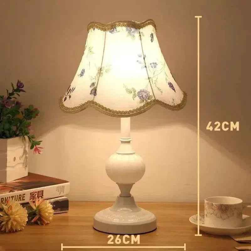 European Style Retro Classic Bedroom Bedside Lamps