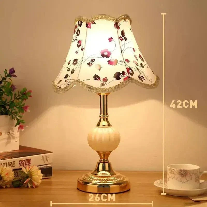 European Style Retro Classic Bedroom Bedside Lamps