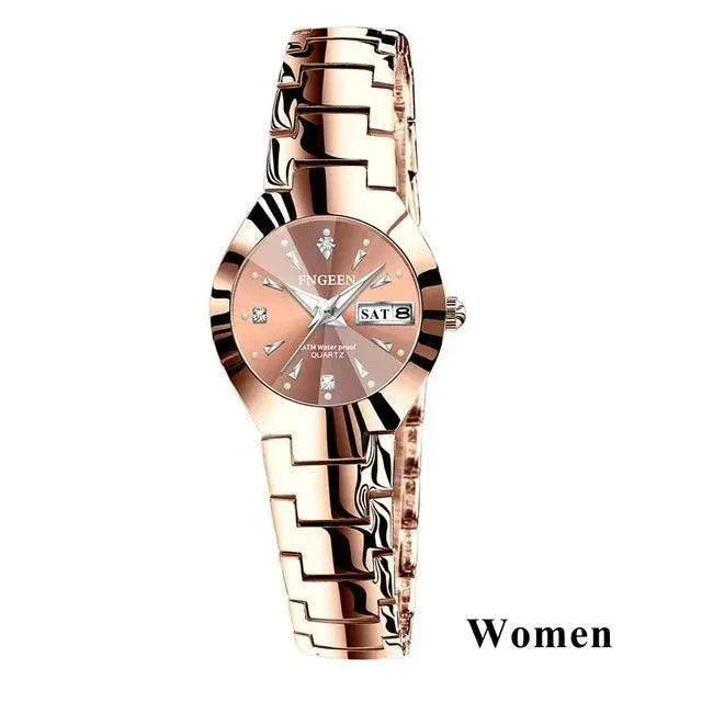FNGEEN 5808 Relogio Feminino Couple Watch