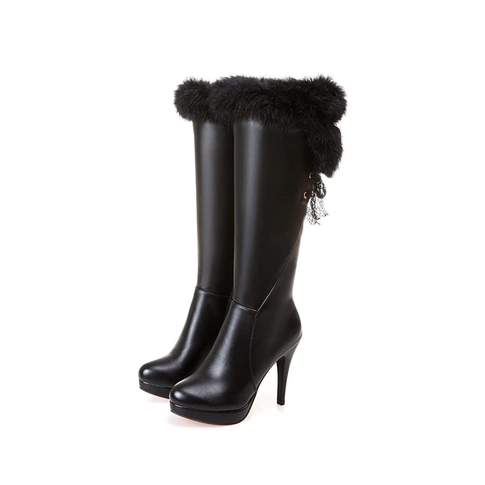 Fashion Knee High Boots for Women's Winter