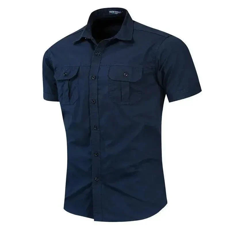 Fashion Mens Casual Business Shirt