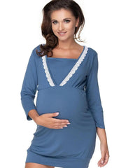 Fashionable Pregnancy Nightgown Nightshirt