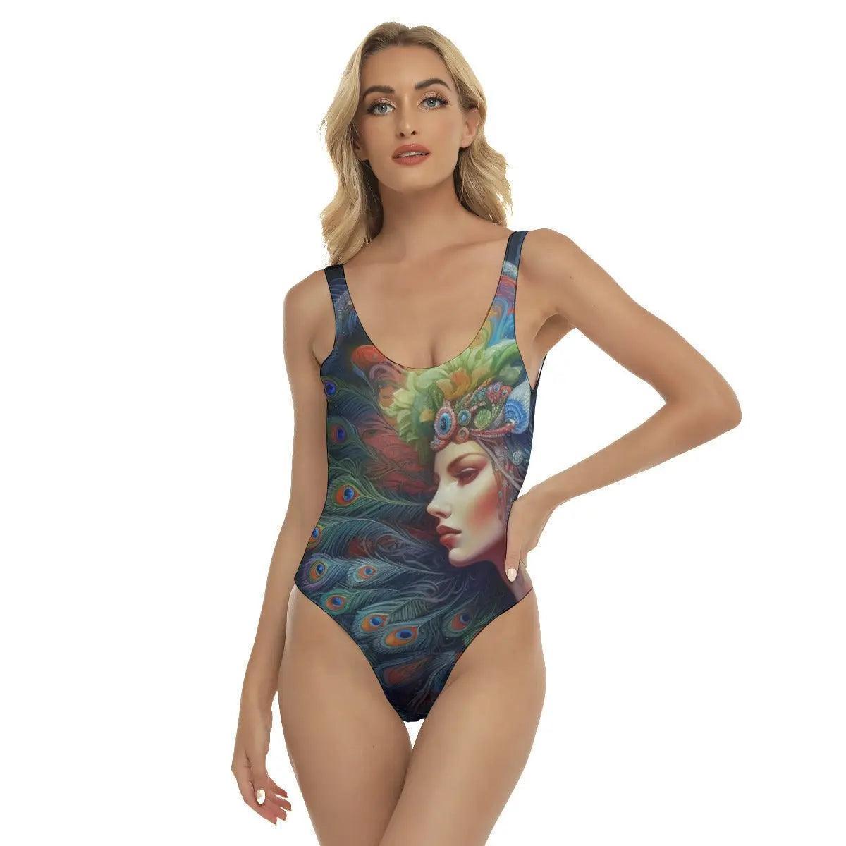 Fashionable Women's One-piece Swimsuit