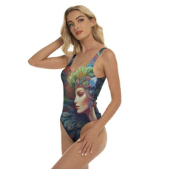 Fashionable Women's One-piece Swimsuit