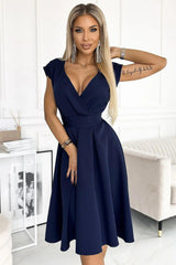 Flared Trendy Daydress