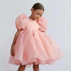 Flower Pageant Vestidos Girls Princess Dress
