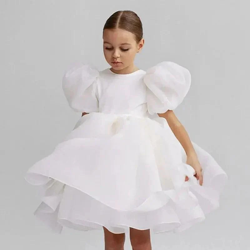 Flower Pageant Vestidos Girls Princess Dress
