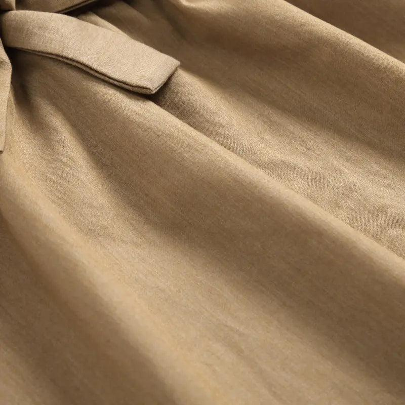 Girls Button-Up Sleeveless Dress