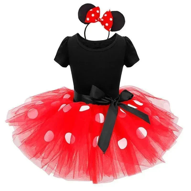 Girls Cartoon Children Summer Casual Dress