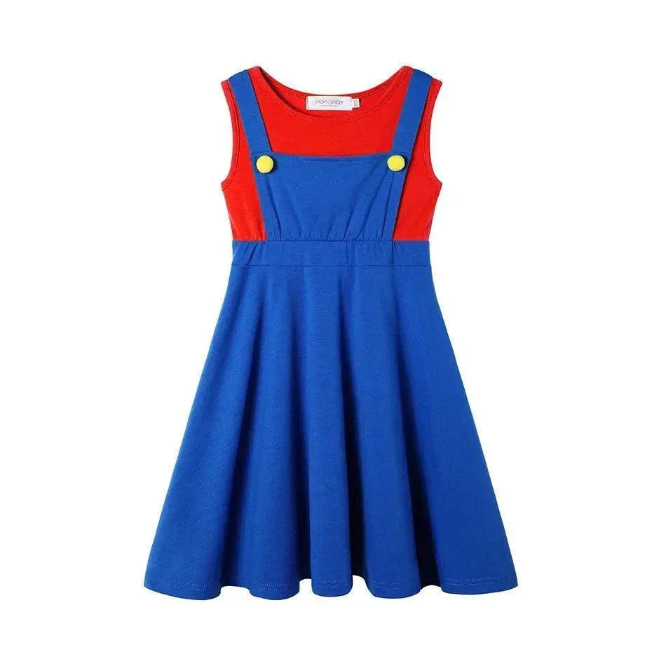 Girls Princess Style Summer Dress