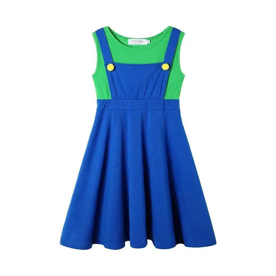 Girls Princess Style Summer Dress