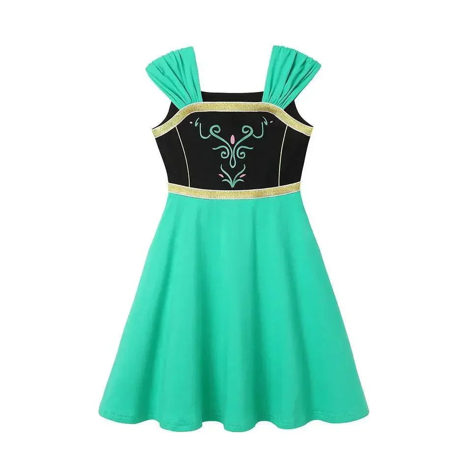 Girls Princess Style Summer Dress