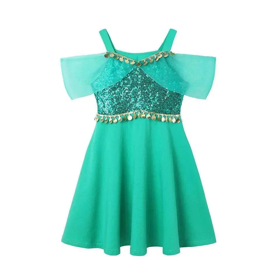 Girls Princess Style Summer Dress