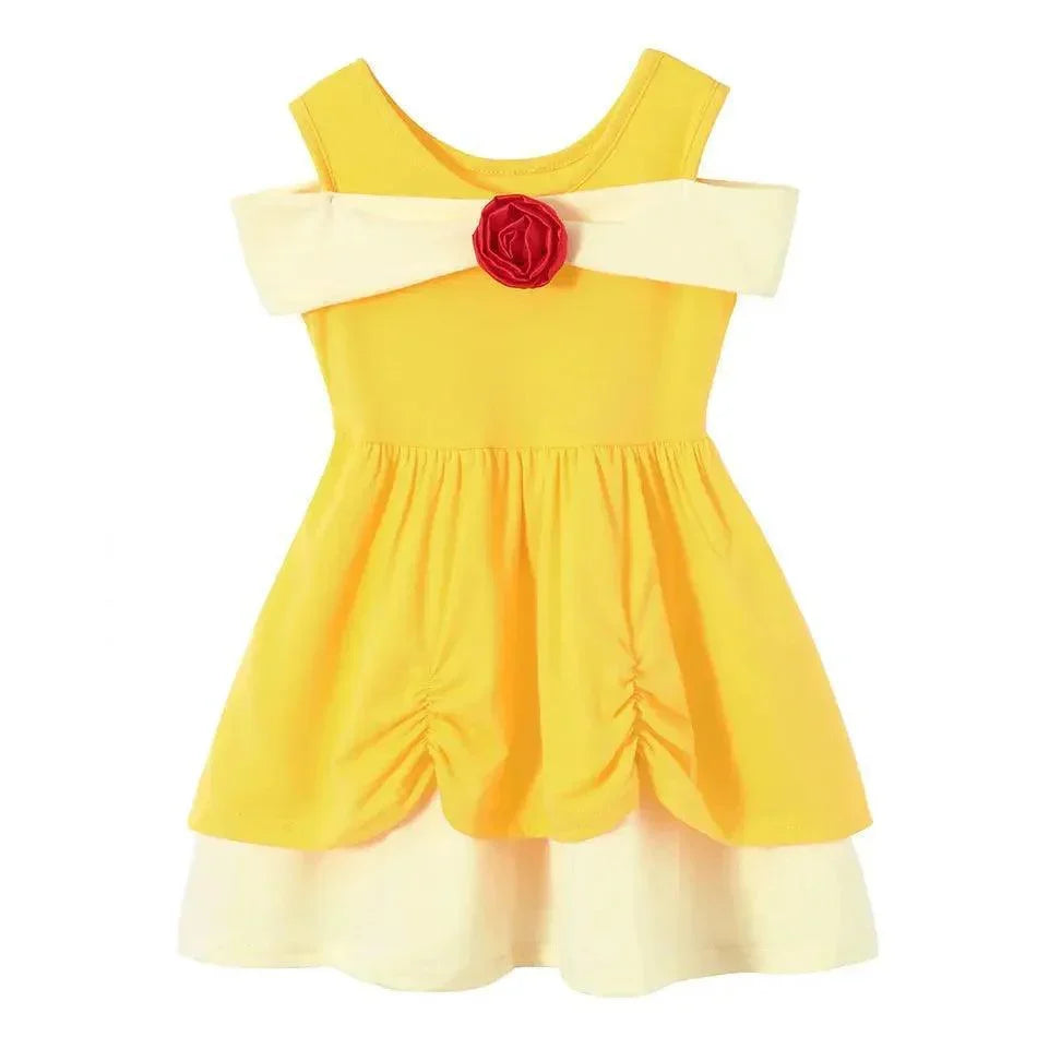 Girls Princess Style Summer Dress