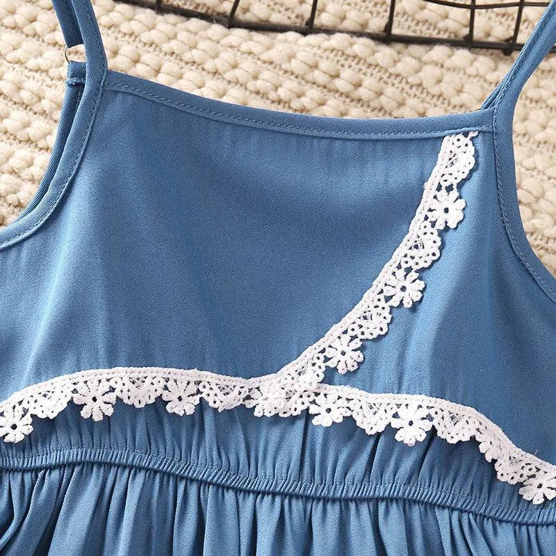 Girls Suspender Princess Dress