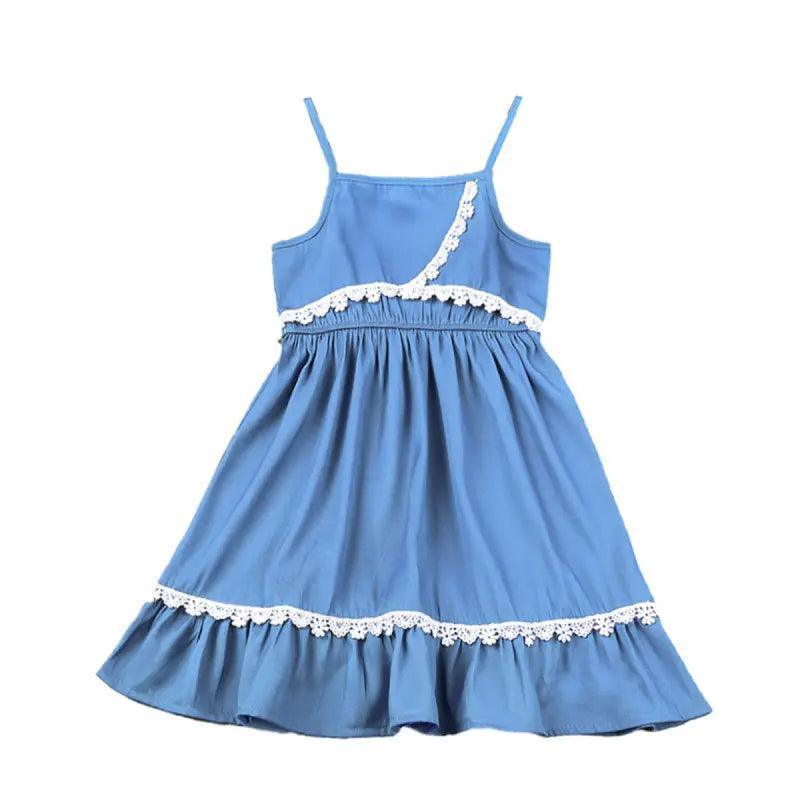 Girls Suspender Princess Dress