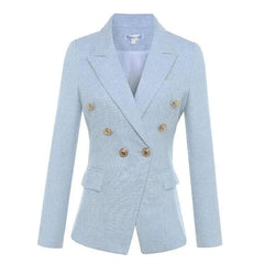 HIGH QUALITY Newest Blazer Women's Long Sleeve Jacket