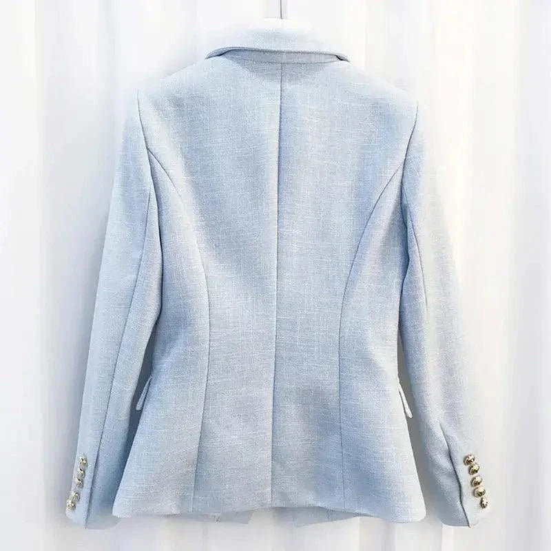 HIGH QUALITY Newest Blazer Women's Long Sleeve Jacket