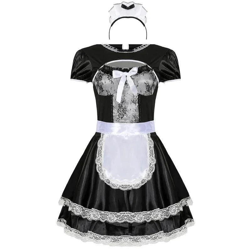 Fraulein France Cook Maid Costume Cosplay Party Dress