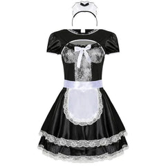 Fraulein France Cook Maid Costume Cosplay Party Dress