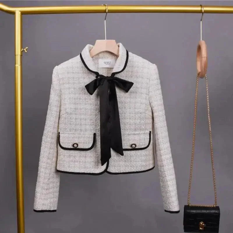 High Quality Small Fragrance Tweed Suit For Women