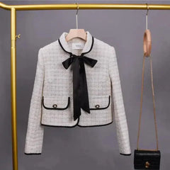 High Quality Small Fragrance Tweed Suit For Women
