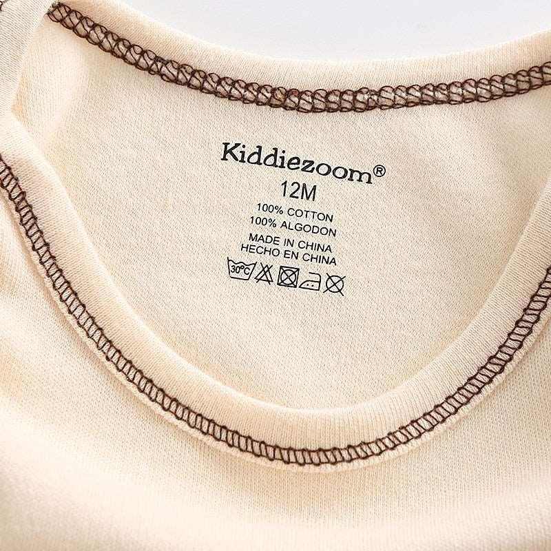 3 PCS/LOT Newborn Baby Clothing 100% Cotton