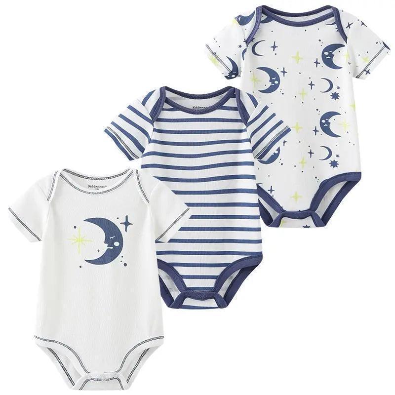 3 PCS/LOT Newborn Baby Clothing 100% Cotton