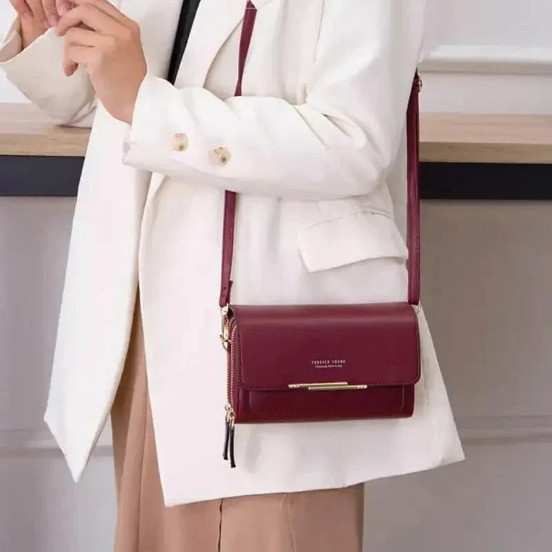 Elegance Leather Shoulder Bag