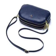 Chic Leather Mini Sling Bag