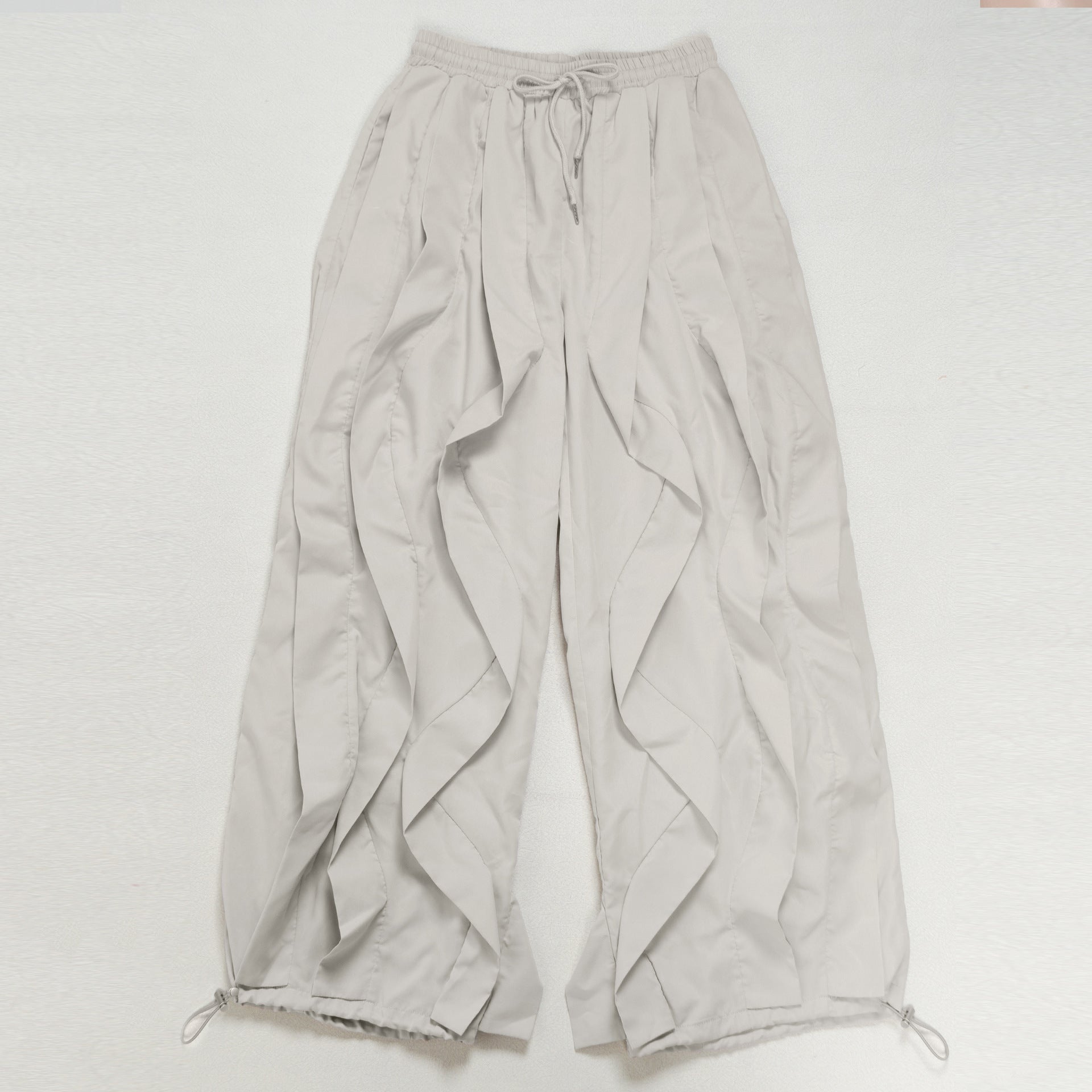 Elegant Stitching Lace Bloomers Ankle Banded Pants