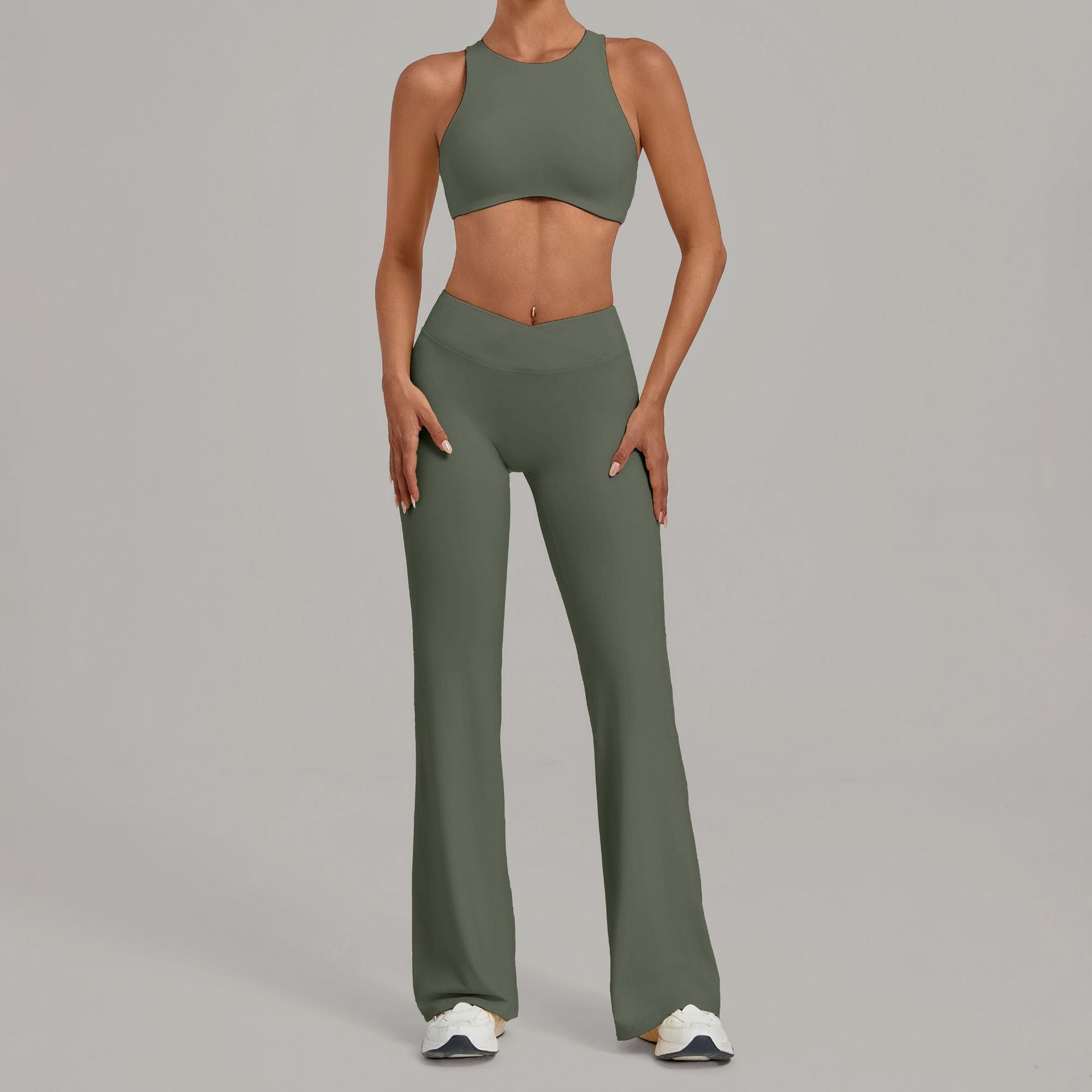 Autumn Sand Sports Yoga Two Piece Sets
