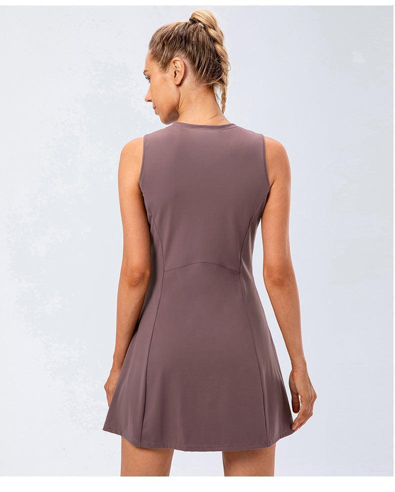 Casual One-Piece Tennis Dress