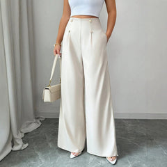High End Design White Pants